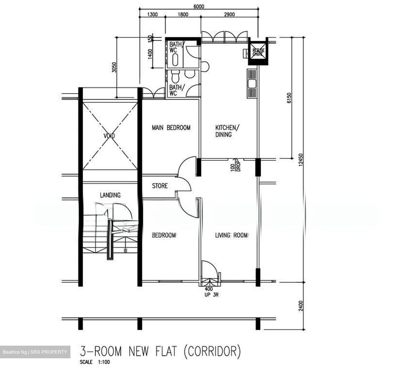 Blk 491 Jurongville @ Avenue 1 (Jurong West), HDB 3 Rooms #550072091